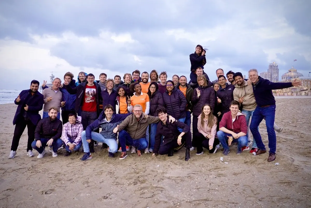 The Helin team together in 2024