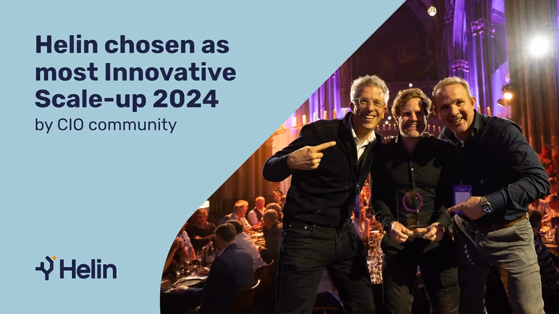 Helin at the CIO Innovation Awards