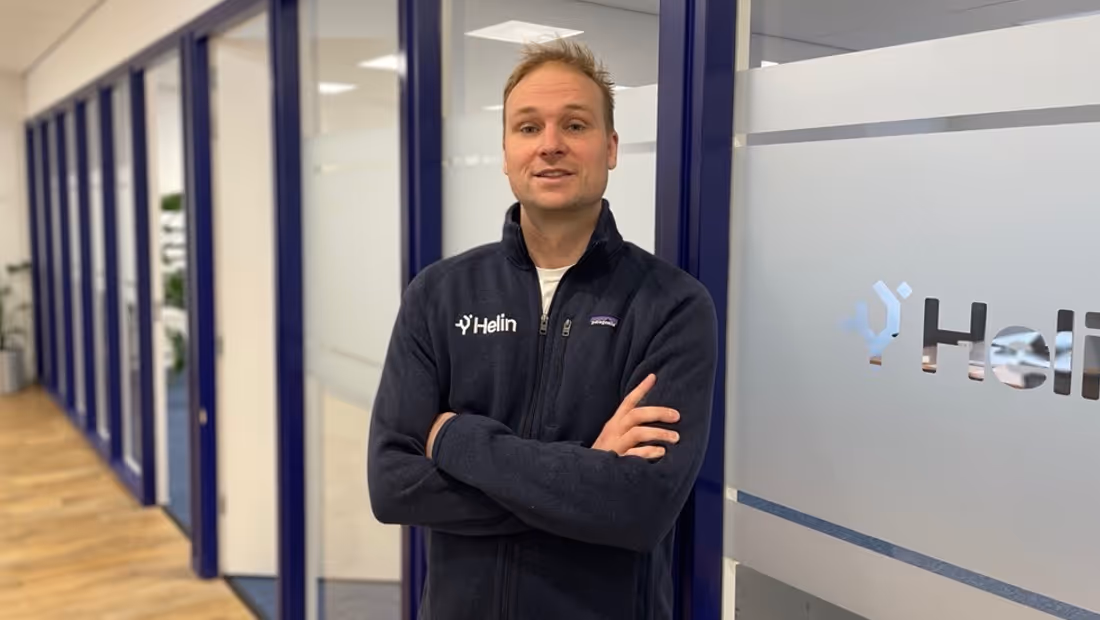 Pepijn de Rijk, Director of Sales and Marketing at Helin